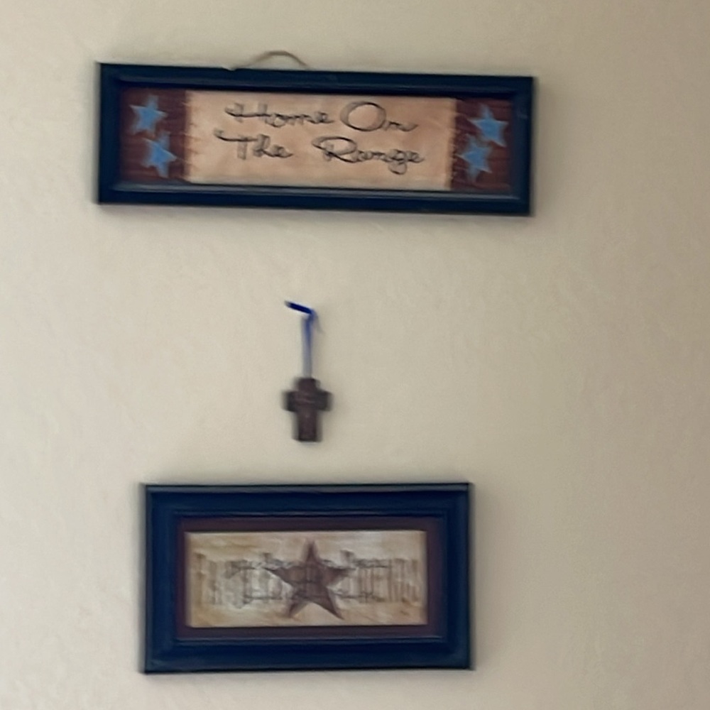 Hobby Lobby Bundle of Western Theme Wall Art - Picture 2 of 3